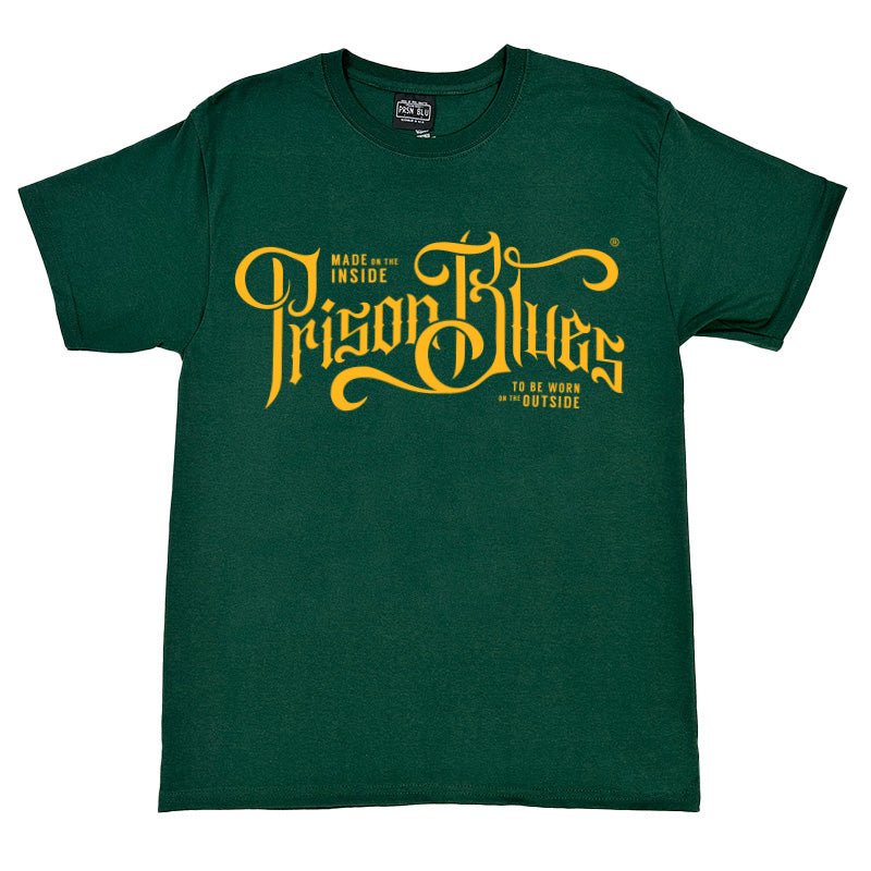 T-Shirt w/Gold Script Logo - Image 3