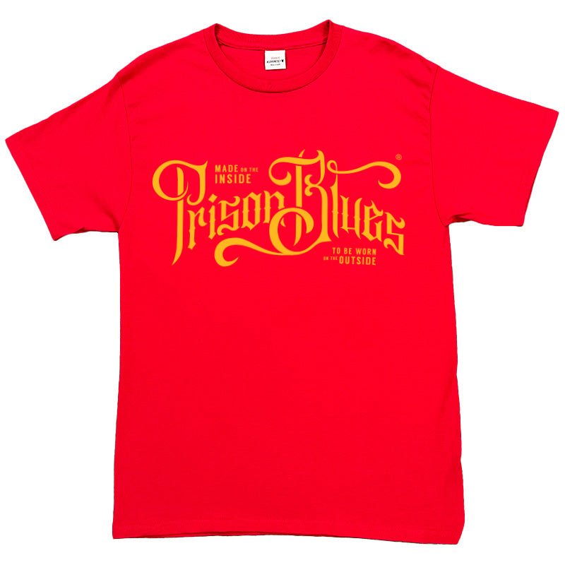 T-Shirt w/Gold Script Logo - Image 2