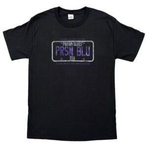 T-Shirt Black w/Chrome and Purple Chrome Plate Logo