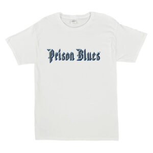 T-Shirt w/Brilliant Silver and Royal Blue Metal classic Logo