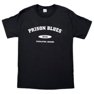 T-Shirt w/White Varsity Blue Logo