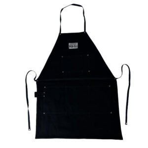 Apron Rinsed Black w/Adj. Neck Strap Prison Blues Logo