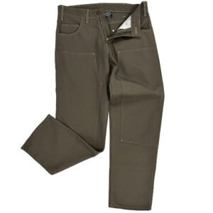 Double Knee Jeans w/out buttons Rigid Olive