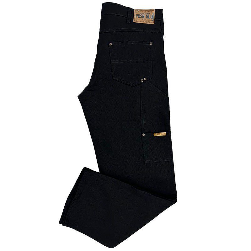 Double Knee Jeans w/out buttons Rinsed Blue - Image 2