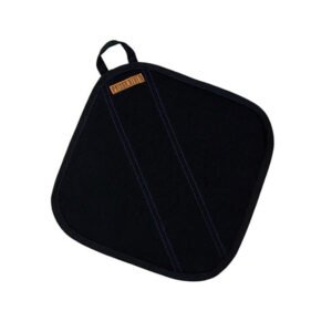 Large Hot Pad Black Denim