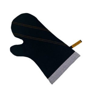 Oven Mitt Rinsed Black with Hickory