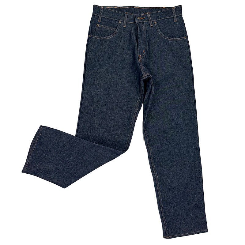 Relaxed Fit Jeans Rinsed Blue