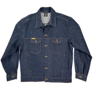 Western Jacket Rinsed Blue Lined