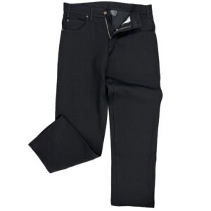 Work Jeans w/out buttons Rinsed Black