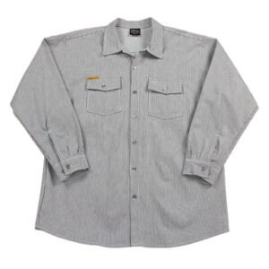 Work Shirt Hickory Long Sleeve w/Front Buttons
