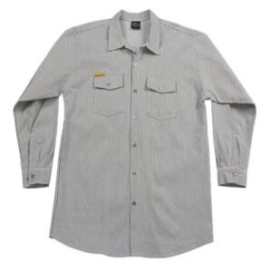 Work Shirt Hickory Long Sleeve Tall w/Front Buttons