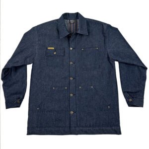 Yard Coat Rinsed Blue Lined